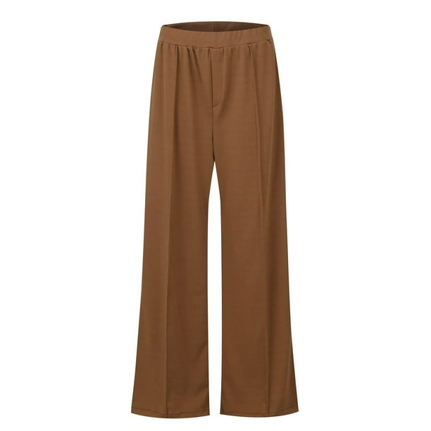 Buy WIDE-PLEAT HIGH-WAIST STRAIGHT TROUSER for Women Online in India