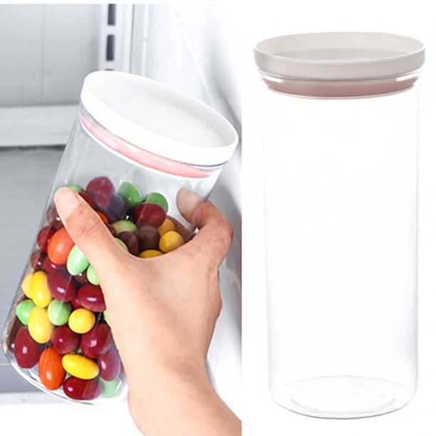 Tarro Sellado De Almacenamiento De Cocina, Tarros De Almacenamiento De Plástico PET PP Para Dormitorio