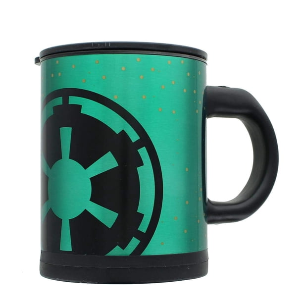 Taza Gandor STAR WARS Empire, con agitación automática, 350 ml, acero inoxidable