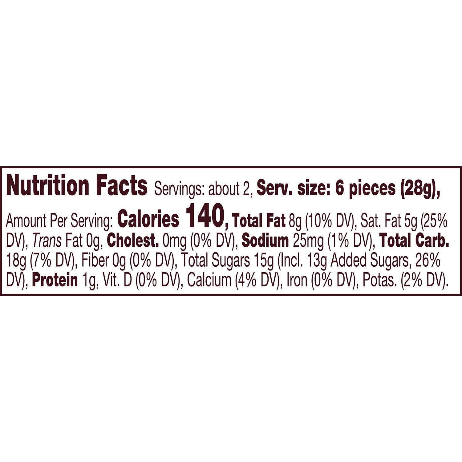 HERSHEY'S KISSES Candy Cane Flavored, Christmas Candy Plastic Cane, 2.08 oz