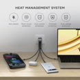 thumbnail image 2 of Satechi Cargador GaN para Viajes, Cargador GaN USB C 145W con 4 Puertos, 2X USB-C PD 3.1 y 2X USB-C, 2 of 7