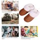 thumbnail image 4 of DQrwqpou Pantuflas Térmicas Planas Pantuflas Peludas Antideslizantes para Hombre Mujer (Marrón 44-45), 4 of 8