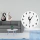 thumbnail image 2 of estatua de cisne,Figuras de cisne,estatuas,decoración del hogar,fiesta de bodas,Reloj de pared,Reloj de pared con bailarina,reloj decorativo colgante.,Relojes de pared silenciosos Reloj, 2 of 8