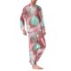 thumbnail image 2 of Balery Pastel Macarons Delight Pijama para Hombre de Dos Piezas con Manga Larga, Conjunto de Dormir y Descanso Suave con Bolsillos-Large, 2 of 7