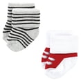 thumbnail image 6 of Little Treasure Infant Boy Newborn Socks, Tuxedo, 6-12 Months, 6 of 8