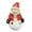 Red, variant on nvzhuang Christmas Figurines Santa Claus Resin Figures Small Statue Desk Decor for Home Holiday Party