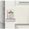 thumbnail image 3 of Toilet Door Lock With Red And Green Indicator Replacement Parts Indicating Dormant Lock For Public Toilet(1pcs, Silver), 3 of 5