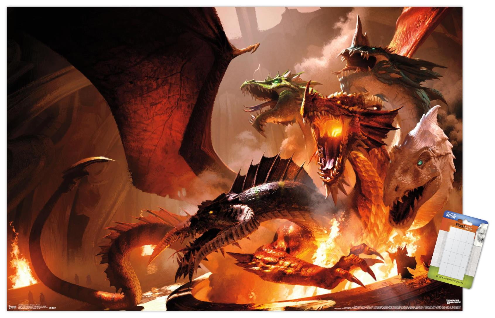 Dungeons & Dragons Adventure Gaming Maxi Poster Picture 61x91.5cm24x36 inches