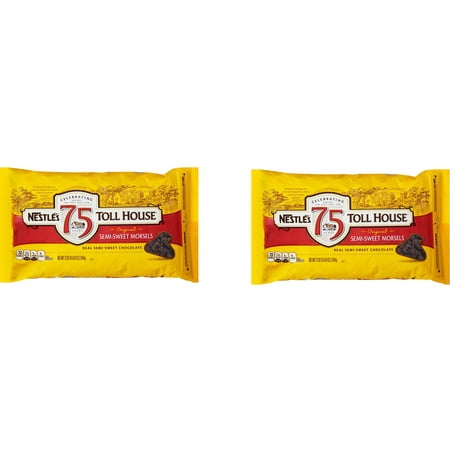 2 PACK | Nestle Chocolate Semi-Sweet Morsels (72 oz. bag)