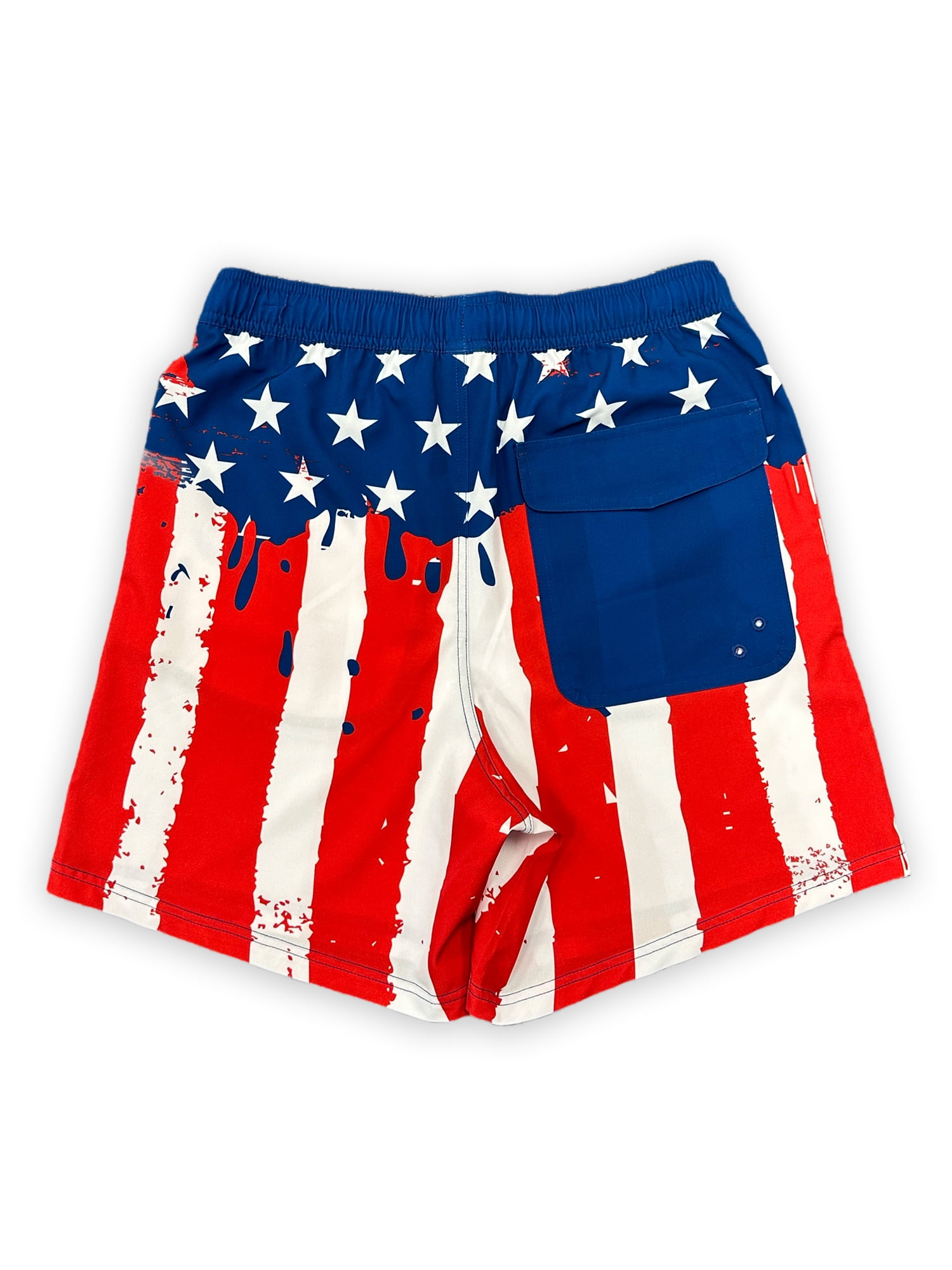 Drip Stars Men's and Men's Big & Tall Graphic Swim Shorts, Sizes S-3XL