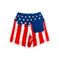 thumbnail image 3 of Drip Stars Men's and Men's Big & Tall Graphic Swim Shorts, Sizes S-3XL, 3 of 4