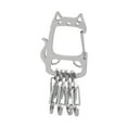 thumbnail image 2 of Cadena de llave de metal, KeyRack para la casa de automóviles Otras llaves, con S Biners K Keyring Acero inoxidable Soporte de llave para hombres, 2 of 8