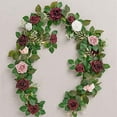thumbnail image 2 of Youkk Fleurs Artificielles Intérieur Ou Extérieur avec Apparence Réaliste Longue Durée Rouge 1ensemble, 2 of 6