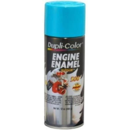Krylon DE1643 Torque N Teal Engine Enamel With Ceramic 12 Oz. Aerosol