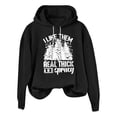 thumbnail image 4 of Sweatshirts Hoodies for Women Pullover Crewneck Christmas Long Sleeve Winter Fall Clothes I Like Them Real ThickSprucey Letter Print Casual Sweaters, 4 of 4