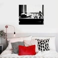 thumbnail image 4 of Nawypu Vinyl record spinning on record player. Canvas Wall Art Print, Music Artwork, 4 of 4