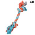 thumbnail image 2 of Rope Dog Toy Bite Resistant Knot Fun Puppy Teething Rope Toy Pet Chew Rope Toy, 2 of 10