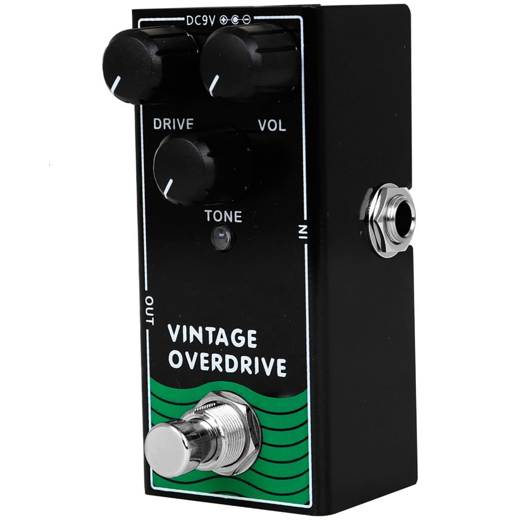 Pedal Processor of Overdrive Tone Effect for Guitar Bass, Exclude Power Adapter
