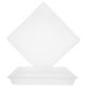 thumbnail image 1 of 2 bandejas cuadradas de plástico para macetas, bandejas de agua para macetas de interior, bandeja de drenaje para macetas grandes, insertos de platillo transparentes para macetas hidropónicas, 1 of 8