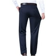 thumbnail image 5 of Htigea Mens Golf Pant Joggers Stretch Pants Quick Dry Comfy Lightweight Casual Athletic Pant Trousers with Pockets Navy,M, 5 of 5