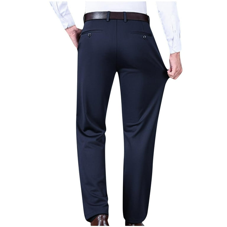 mens big and tall slim fit dress pants Big & Tall Haggar® Sport Men's Travel Performance Pant main image 1