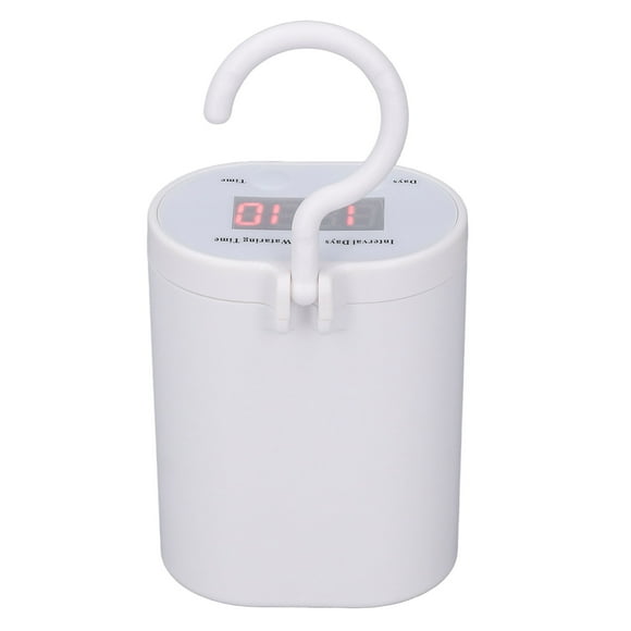 Automatic Watering System, Automatic Drip Irrigation Kit, Compact Plant Self Watering System with Timer White, Reliable Save Water Indoor Watering System for Potted