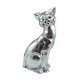 thumbnail image 2 of Estatua de gato, figura decorativa de animal, adorno versátil para mesa, regalo creativo para Plata, 2 of 9