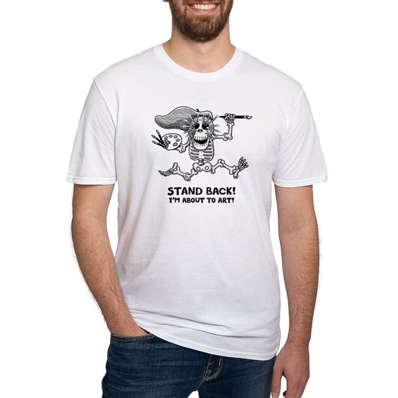 CafePress - Stand Back! T Shirt - Fitted T-Shirt, Vintage Fit Soft Cotton Tee