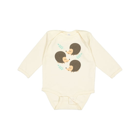 Inktastic Hedgehog for Girls Girls Long Sleeve Baby Bodysuit