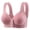 Pink, variant on Ofreoo Sports Bras for Women Flower Wave Pendant Together With Chest Cushion Daily Bra Clearance Clothes under $8.00