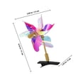thumbnail image 2 of ADDHAT 10Ud Clips Decorativos Con Molino Giratorio Para Accesorios De Fiesta Multicolor, 2 of 6