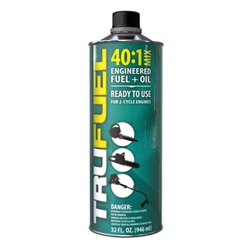 TruFuel 2 Cycle 40 1 Pre Blended Fuel for Outdoor Power Equipment 32 oz Walmart