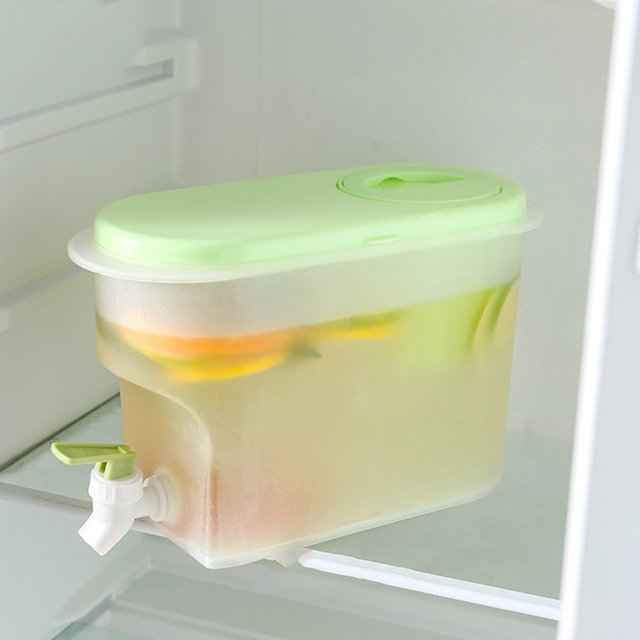 Hervidor de agua fría para frigorífico, hervidor de agua fría para frigorífico de 3,9 l con grifo Hervidor de agua fría para frigorífico Funcionalidad versátil
