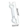 thumbnail image 2 of Cinvoph 4-in-1 Multi-Function Can Opener, Bottle Opener Manual, Portable Cap Remover, White, 2 of 4