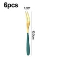 thumbnail image 2 of 6Pcs Forks, Mini Forks for Oyster and Shellfish, Appetizers Tasting Forks, Cocktail Fruit Forks, 2 of 6