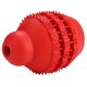 thumbnail image 2 of Juguete interactivo para tratar perros IQ con forma de calabaza, dispensador de alimentos, juguete para morder y limpiar dientes de perro (rojo), 2 of 5