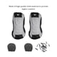 thumbnail image 3 of Sidaley 4 piezas de funda de asiento de coche Universal transpirable vehículo negro gris Interior estampado de neumáticos en relieve Ventana automotriz, 3 of 6