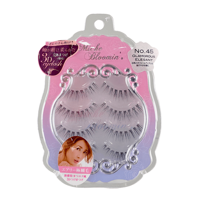 Renovador de pestañas Miche Bloomin 45 Glamorous Elegant (4 pares)