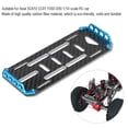 thumbnail image 4 of Aluminium Alloy Carbon Fiber Battery Mount Plate  RC Accessory Applicable Axial SCX10 CC01 F350 D90 Blue, 4 of 7