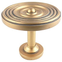 Urbanest Medallion Curtain Holdback – Elegant Drapery Tieback, Farmhouse Drapery Hardware for Stylish Window Treatments, 1 Piece, Copper