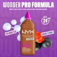 thumbnail image 5 of NYX Professional Makeup Make 'EM Wonder, 24H Soft Matte Foundation Makeup, CAPUCCINO 32, 5 of 15
