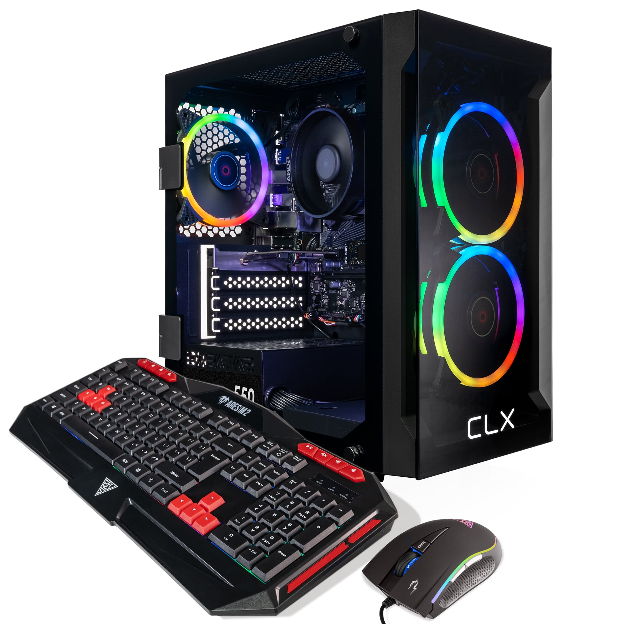 CLX SET Gaming PC AMD Ryzen 7 5700G, 16GB DDR4, Radeon Vega 8, 1TB SSD, Windows 11 Home CLX SET Gaming PC AMD Ryzen 7 5700G, 16GB DDR4, Radeon Vega 8, 1TB SSD, Windows 11 Home