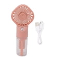 thumbnail image 2 of Handheld Fan Misting Fan, Portable Mini Water Fan Handheld Misting Fan USB Rechargeable Water Spray Mist Fan With 4 Gear Speed, 2 of 8