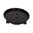 thumbnail image 4 of koolsoo Plateau de Pot de Fleurs avec Roues Soucoupe Ronde pour Plante Support Roulant pour Jardin Maison Grand, 4 of 9