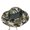 White-Green, variant on Summer Outdoor Boonie Hunting Fishing Safari Bucket Sun Hat with Adjustable Strap