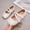 Beige, variant on LvhaoGJOB Girls' Elegant Style Mary Jane Flats with Comfortable Fit and Flexible Flat Sole