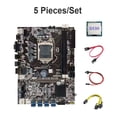 thumbnail image 3 of Matsuzay 1 Juego de placa base B75, accesorios para ordenador, piezas profesionales, dispositivo de minería 8XPCIE a USB SATA, Cable compatible con un Juegos de teclado y mouse para computadora, 3 of 6