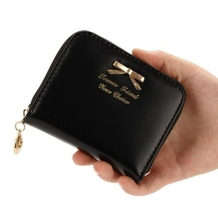 - Women Mini Tassel Wallet Card Holder Clutch Coin Purse Leather Handbag Purse