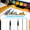 thumbnail image 5 of Permanent Markers, Fine & Ultra Fine Tip (60 Count), Assorted Colors Marker Set for Writing, Drawing, Poster, School Supplies - Office & Home Use, 5 of 7