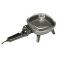 thumbnail image 2 of Continental Electric 6'' Mini Skillet with Tempered Glass Lid, Temperature Control Black Finish, 250 watts, 2 of 2